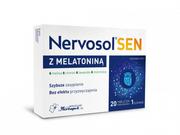 Układ nerwowy - Nervosol sen z melatoniną, 20 tabletek powlekanych - miniaturka - grafika 1