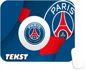 Podkładki pod mysz - PODKŁADKA POD MYSZKĘ Z PARIS SAINT KLUBY PIŁKA PREZENT -TEKST -20X24 - miniaturka - grafika 1