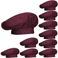 Czapki damskie - MISEMIYA - Czapka francuska kuchnia czapka szefa gotowanie piersiowa czapka szef szef szef muszla ref.918 - granat, opakowanie * 10 szt - miniaturka - grafika 1