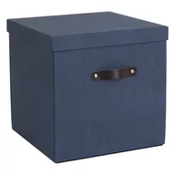 Pudła i pojemniki do przechowywania - Niebieskie pudełko Bigso Box of Sweden Logan - miniaturka - grafika 1