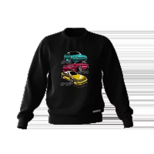 Czarna bluza Nissan Silvia S13 S14 S15-XS - Odzież do sportów motorowych - miniaturka - grafika 1