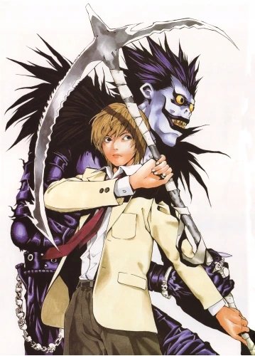 Plakat Anime Death Note DN_123 A1+ Custom Manga