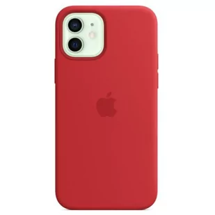 Apple Etui Silicone Case do iPhone 12/12 Pro Czerwony MHL63ZM/A - Etui i futerały do telefonów - miniaturka - grafika 1