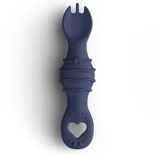 Widelco - Łyżeczka silikonowa NAVI, BabySteps - Sztućce dla dzieci - miniaturka - grafika 1