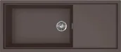 Zlewozmywaki - ELLECI Zlew SINTESI 510 cocoa (K87) KERATEK (LKS51087) - miniaturka - grafika 1
