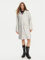 Kurtki damskie - Hunter Parka Janna HARW0021242 Szary Regular Fit - miniaturka - grafika 1