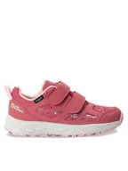 Buty trekkingowe dziecięce - Jack Wolfskin Trekkingi Woodland 2 Texapore Low Vc 4059822 Różowy - miniaturka - grafika 1