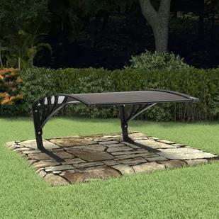 vidaXL Daszek do automatycznej kosiarki 77x103x46 cm czarny 45638 - Akcesoria do urządzeń ogrodniczych - miniaturka - grafika 1