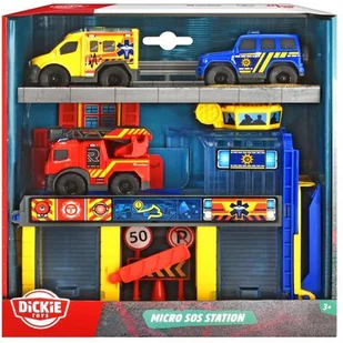 Stacja ratownicza DICKIE TOYS 203713017 - Samochody i pojazdy dla dzieci - miniaturka - grafika 1