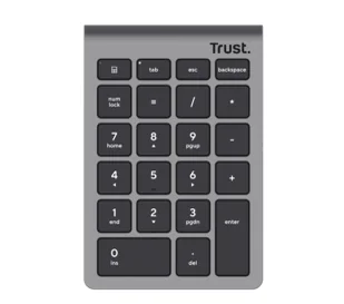 Trust Xalas Wireless Srebrny 25709 - Klawiatury - miniaturka - grafika 1