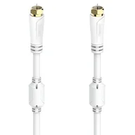 Kable - Hama Kabel antenowy 100dB wtyk F wtyk F pozłacany 3m > PIĄTY PRODUKT 99% - miniaturka - grafika 1