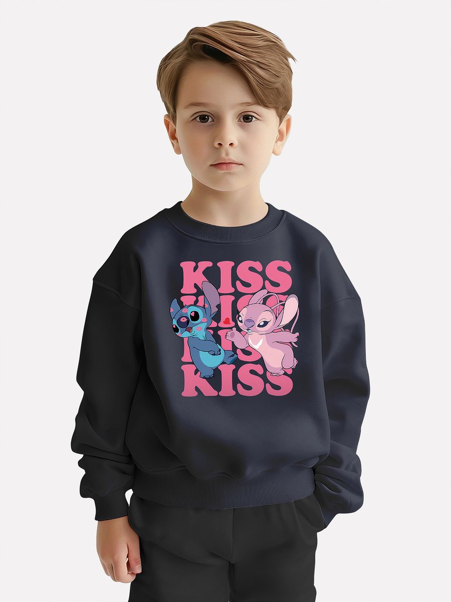 BLUZA DZIECIĘCA STITCH ANGEL ANDZIA KISS 104 MŁODZIEŻOWA WZORY PREZENT