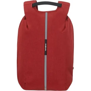 Samsonite Antykradzieżowy plecak na laptopa Securipak M - garnet red 128822-1361 - Torby na laptopy - miniaturka - grafika 1