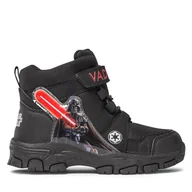 Buty dla chłopców - Trzewiki Star Wars CP23-AW22-109LC Czarny - miniaturka - grafika 1