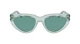 KARL LAGERFELD Okulary przeciwsłoneczne damskie, zielony, rozmiar uniwersalny - Okulary przeciwsłoneczne - miniaturka - grafika 1