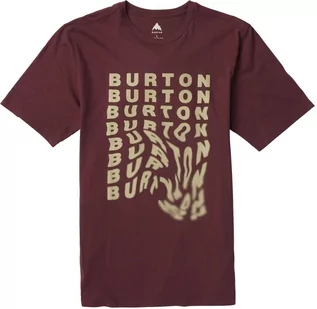 Koszulki męskie - t-shirt męski BURTON VIRGA TEE Almandine - grafika 1