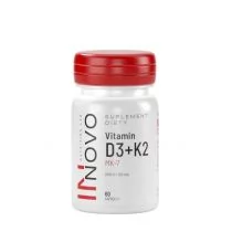 Innovo Vitamin D3+K2 MK-7 - suplement diety 60 kaps.