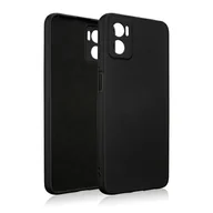 Etui i futerały do telefonów - Beline Etui Silicone Motorola Moto E22i czarny/black - miniaturka - grafika 1
