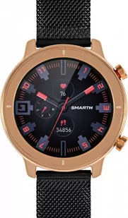 Smartwatch Smarth R4R.Mb Czarny Sportowy - Monitory aktywności - miniaturka - grafika 1