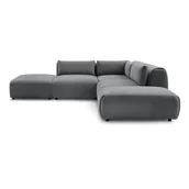 Narożniki - Szary narożnik (z przestawnym narożnikiem) Jeanne – Bobochic Paris - miniaturka - grafika 1