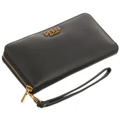 Portfele - Guess portfel damski czarny duży portmonetka bilon SWVB85-00460 - miniaturka - grafika 1