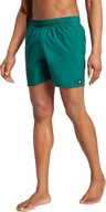 Kąpielówki męskie - Adidas Spodenki kąpielowe męskie adidas Solid CLX Short-Length zielone IX7582 S - miniaturka - grafika 1