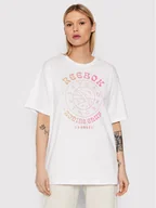 Koszulki sportowe damskie - Reebok T-Shirt Classics Supernatural Graphic H58683 Biały Oversize - miniaturka - grafika 1