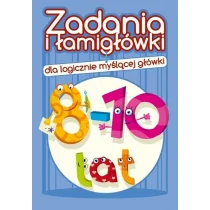 Zadania i łamigłówki dla logicznie... 8-10 lat - Książki edukacyjne - miniaturka - grafika 1