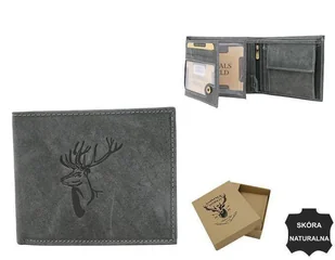 Portfel męski skórzany N992-CHM DEER BROWN - Portfele - miniaturka - grafika 1