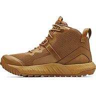 Buty trekkingowe męskie - Under Armour Męskie buty trekkingowe Ua Micro G Valsetz Mid, Coyote, 44.5 eu - miniaturka - grafika 1