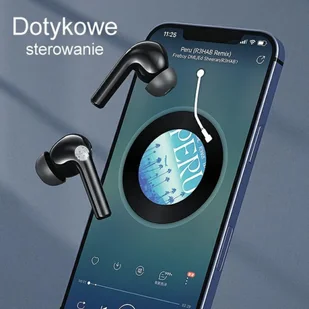 AWEI 5.3 T1 Pro + stacja dokująca czarno-zielony/black-green - Słuchawki - miniaturka - grafika 5