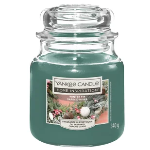 Yankee Candle Świeca Home Inspiration Winter Fir, 340 g - Świece - miniaturka - grafika 1