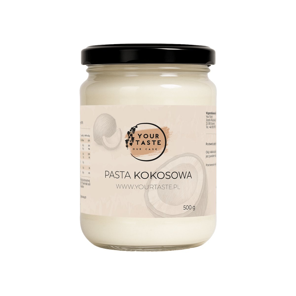 Pasta kokosowa 500 g