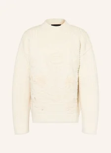 Lacoste Sweter weiss - LACOSTE - Swetry męskie Lacoste Sweter weiss - LACOSTE - Swetry męskie - miniaturka - grafika 1