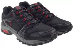 Buty trekkingiowe męskie Big Star MM174285 czarno-czerwone - Botki męskie - miniaturka - grafika 1