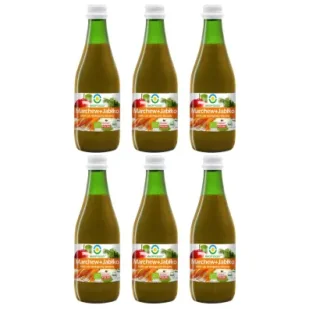 Bio Food Sok marchew-jabłko Zestaw 6 x 300 ml Bio - Soki i napoje niegazowane - miniaturka - grafika 1