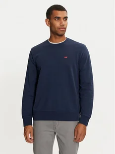 Levi's® Bluza Orginal Crew 35909-0001 Granatowy Regular Fit - Bluzy męskie - miniaturka - grafika 1