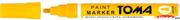 Cienkopisy - TOMA Marker olejowy TO-440 2.5mm żółty PI48REY - miniaturka - grafika 1