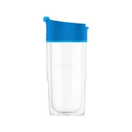 Kubki - Sigg Kubek szklany na kawę i herbatę Nova Mug 0,37 l - blue 8834.20 - miniaturka - grafika 1