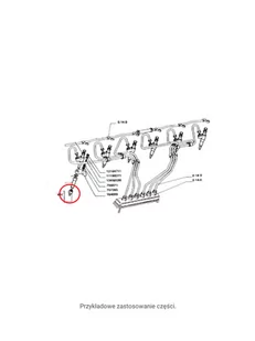 NEW HOLLAND CASE Dysza CNH 1907671 1907671 - Części i akcesoria do maszyn rolniczych - miniaturka - grafika 1