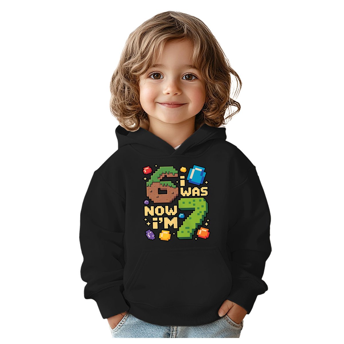 BLUZA DZIECIĘCA Z KAPTUREM 67 SIX SEVEN VIRAL 104 DLA DZIECKA PREZENT