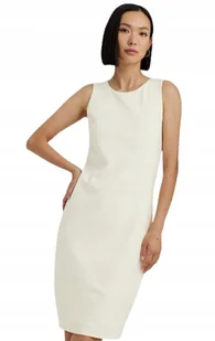 RALPH LAUREN BEŻOWA PROSTA SUKIENKA DAMSKA BEZ RĘKAWÓW PROSTA XXXS KWB - Sukienki - miniaturka - grafika 1