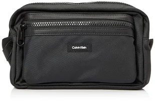 Calvin Klein Męska torba na aparat Essential W/Pckt Crossover, Ck czarna, Ck czarny, Rozmiar Uniwersalny - Torby męskie - miniaturka - grafika 1