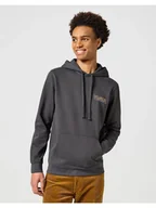 Bluzy męskie - Męska bluza nierozpinana Wrangler HOODIE L - miniaturka - grafika 1