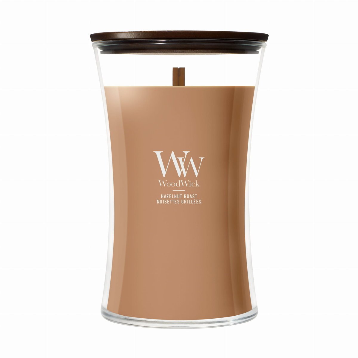 Świeca zapachowa duża WoodWick Hazelnut Roast