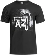 Koszulki męskie - koszulka SZTYWNY PAL AZJI - EUROPA I AZJA (BLACK-WHITE)-L - miniaturka - grafika 1