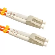 Patchcordy - Qoltec Optic Patchcord LC/UPC-LC/UPC MM 50/125 OM2 3m 54024 - miniaturka - grafika 1