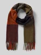 Apaszki i szaliki męskie - Szal z imitacji dzianiny - miniaturka - grafika 1