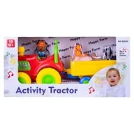 Samochody i pojazdy dla dzieci - Norimpex Traktor dla malucha ze zwierzątkami 1004766 - miniaturka - grafika 1