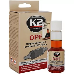 Dodatek do paliwa, regeneruje i chroni filtry DPF 50 ml K2 - Dodatki do paliw - miniaturka - grafika 1